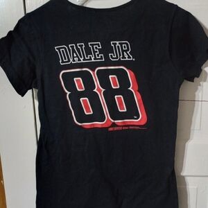 Chase Authentics Dale Earnhardt Jr NASCAR women's T-shirt size small (Mgs004)